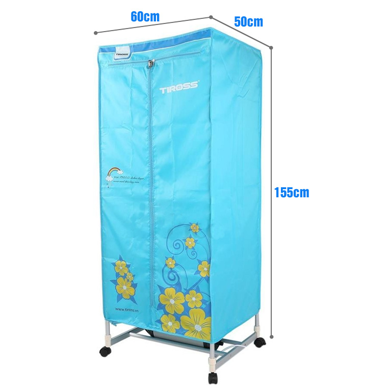 Tủ sấy quần áo Tiross TS-882 (Xanh)