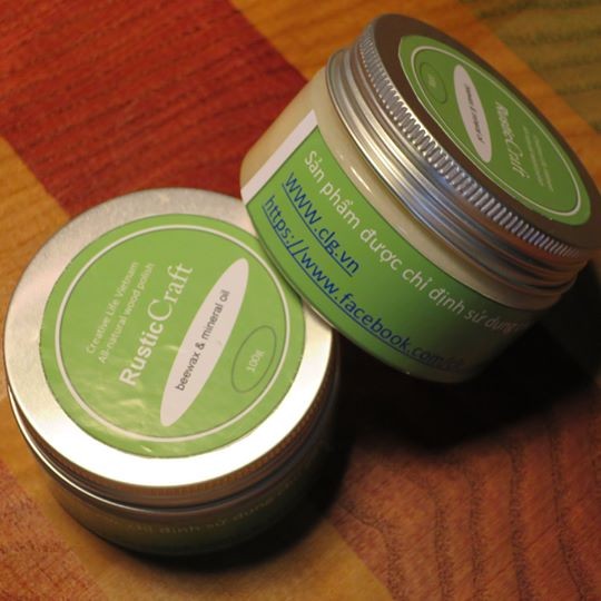 Sáp ong Beewax - Sơn lau gỗ (LUXI decor)