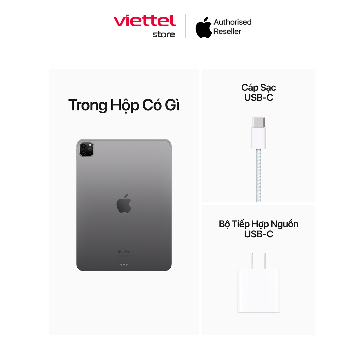 Apple iPad Pro 11 (2022) WIFI Chính hãng (ZA/A) [Viettel Store]
