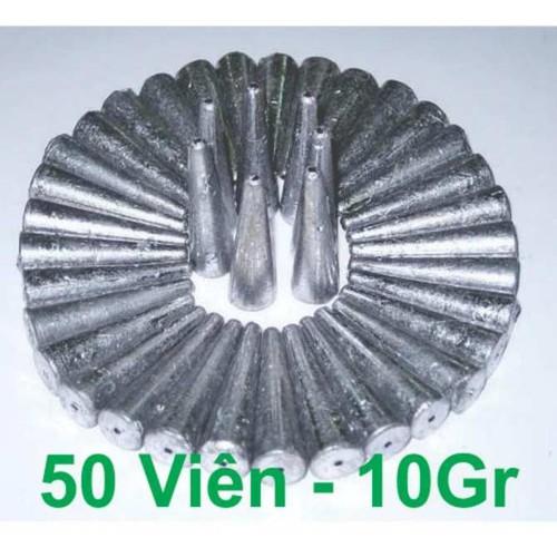 Combo 50 chì câu cá 10gr