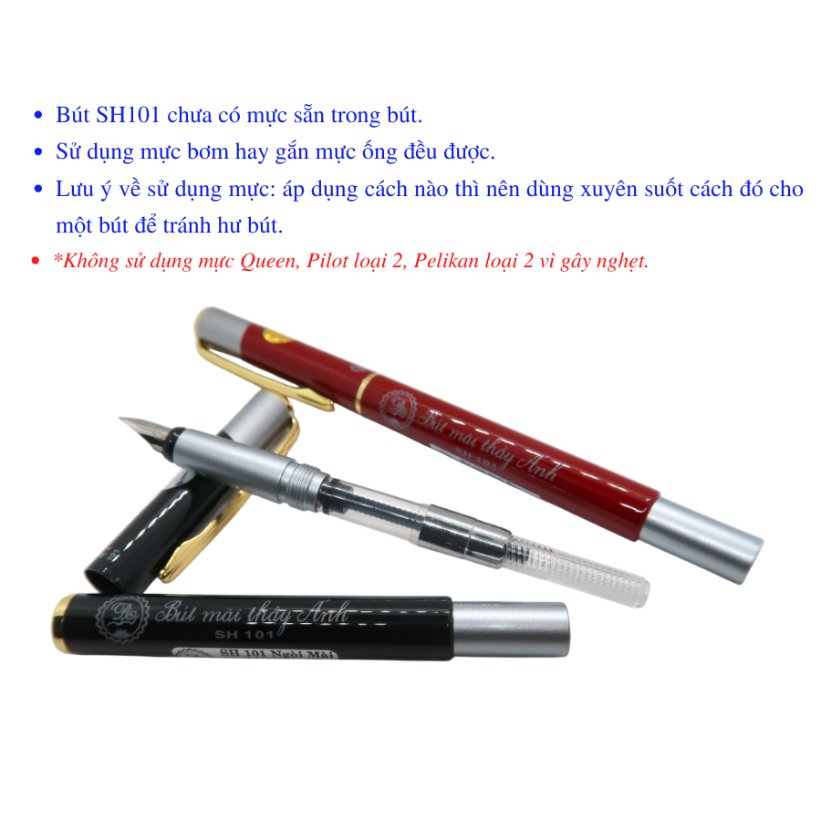 Master Anh's Sharpener Pen Sh101 Practices Beautiful, Bold and Basic Handwriting