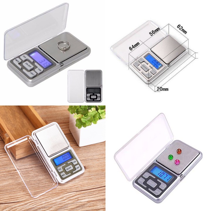 Cân điện tử mini bỏ túi từ 0.01 đến 100 gram