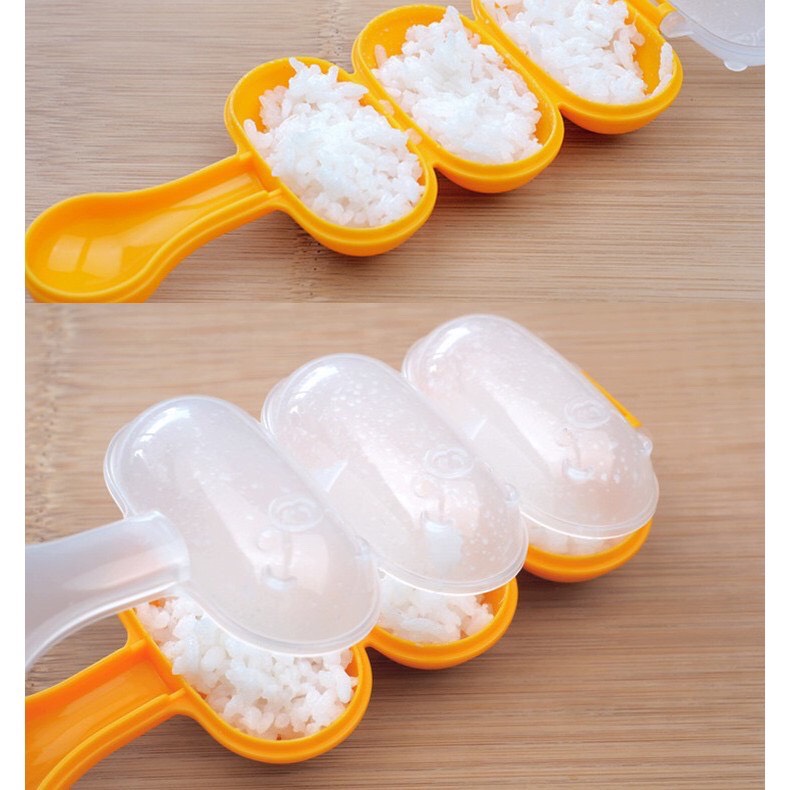 [Cửa tiệm sachichan] Dụng cụ lắc cơm, tạo viên cơm cho bé (kèm thìa)