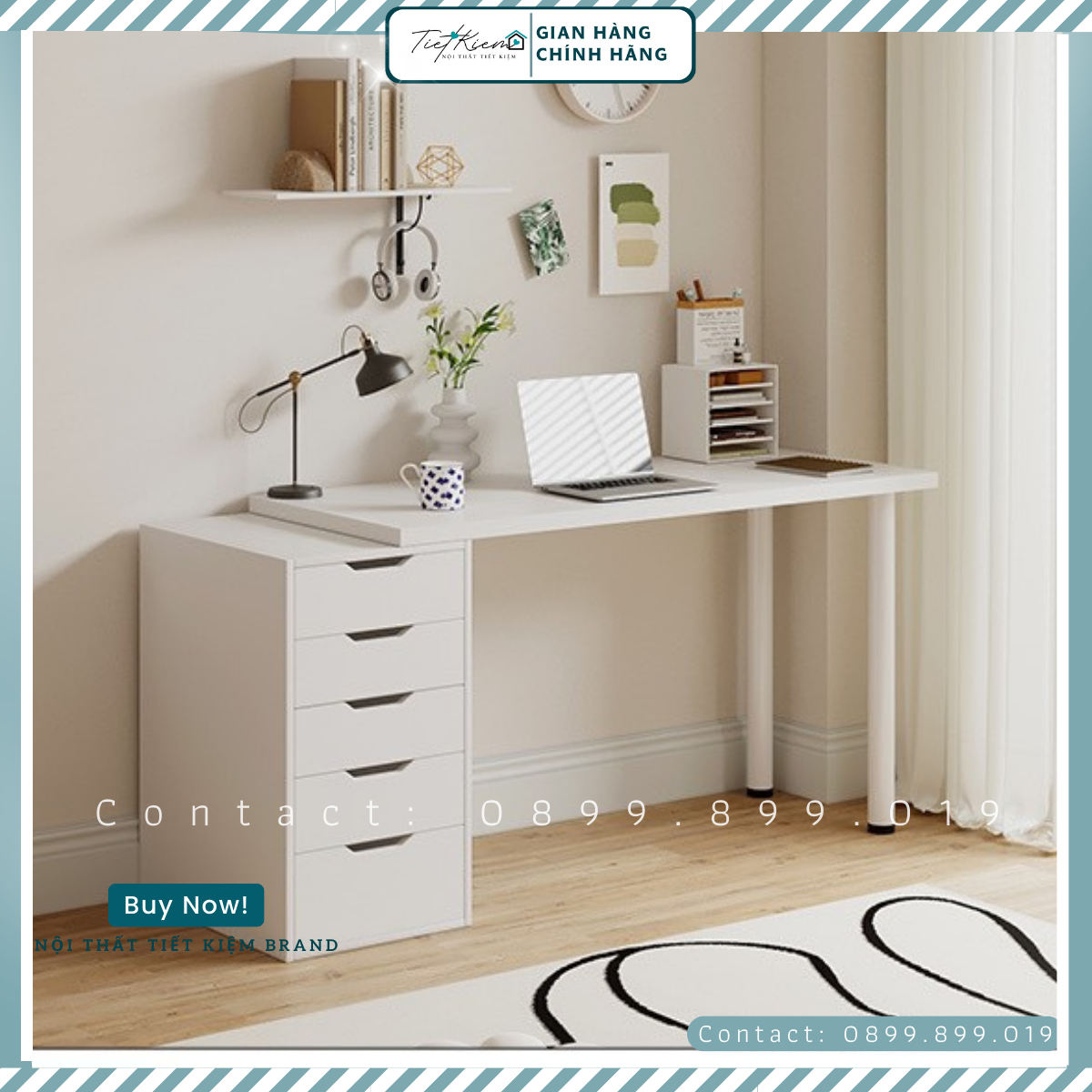 Bàn IKEA gỗ - Ikea Desk IKE0406