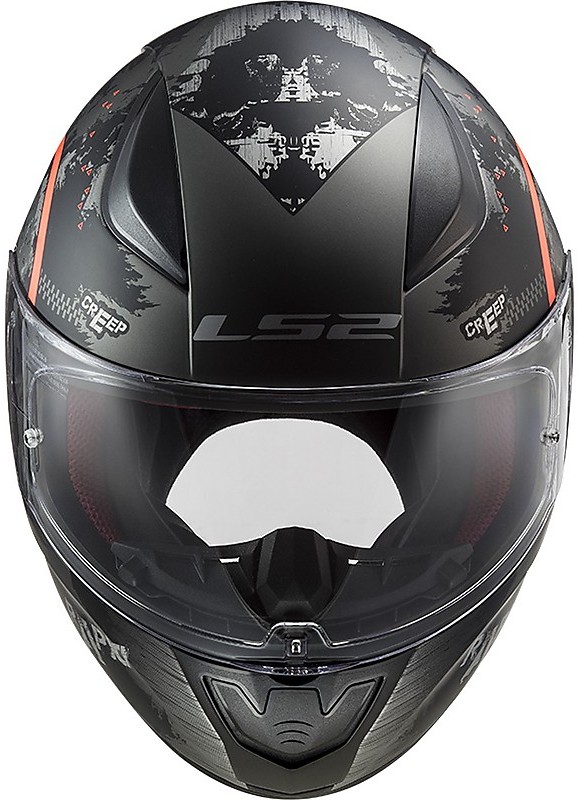 MŨ BẢO HIỂM LS2 FF353 CIRCLE - MÀU MATT TITANIUM ORANGE