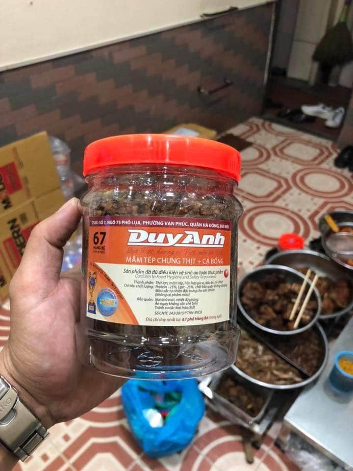 Mắm Tép Chưng Thịt Duy Anh 67 Hàng Bè