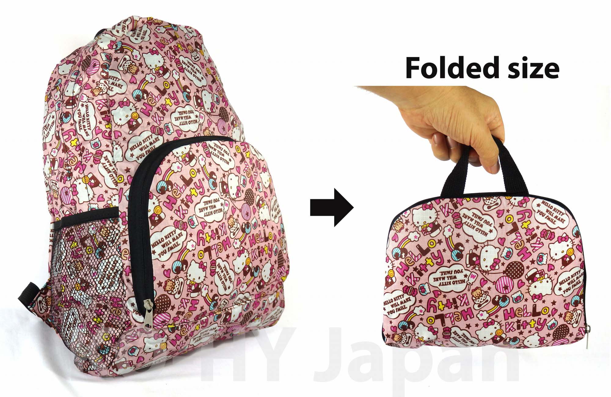 [HCM]Balo xếp du lịch No brand Foldable backpack