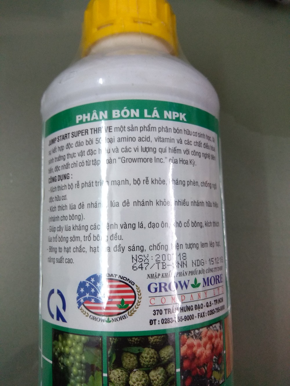 [HCM]Phân bón JUMP START Super Thrive - Chai 1 lít