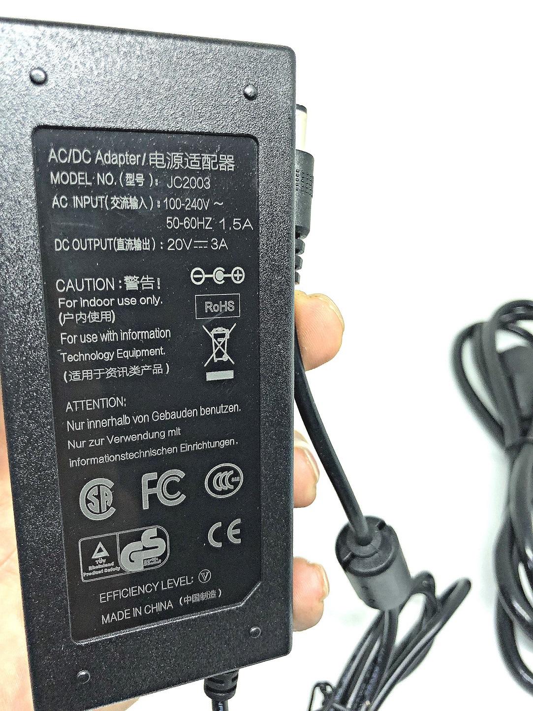 BỘ ADAPTER 20V 3A