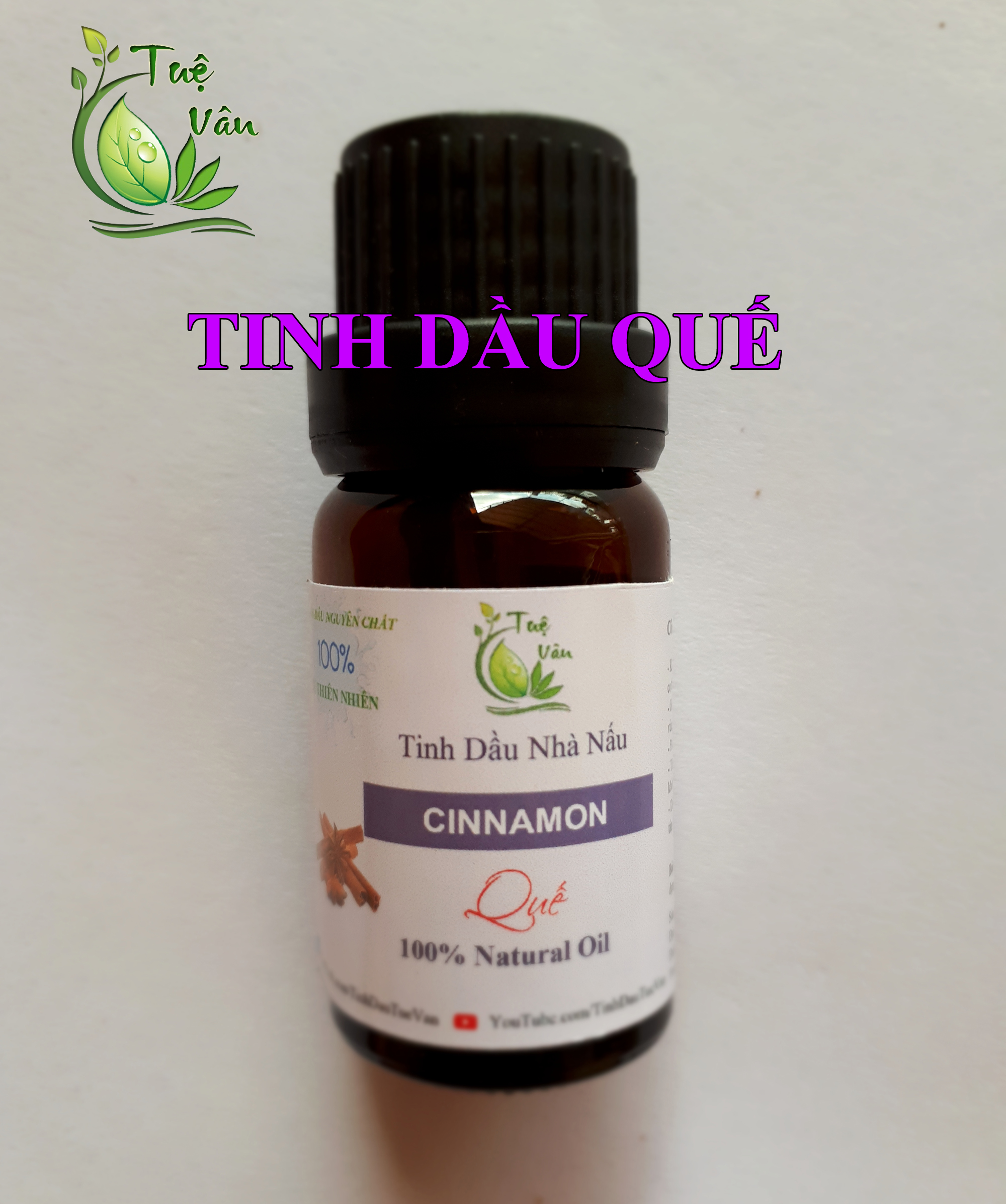 Tinh dầu Quế nguyên chất đậm đặc Tuệ Vân