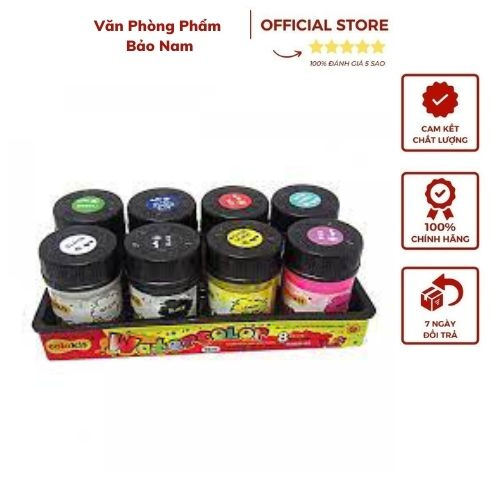 Màu nước Thiên Long 8 màu WACO-03