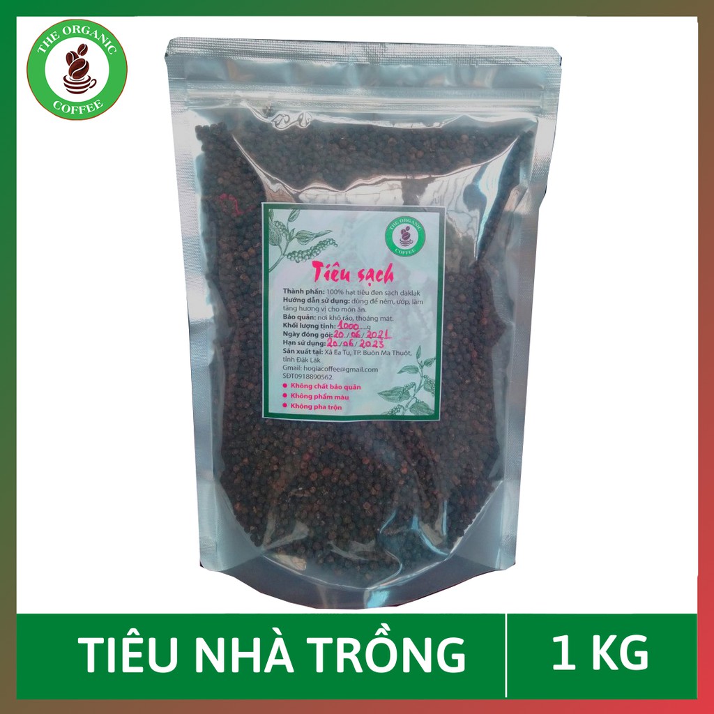 1kg hạt tiêu đen chín đỏ_ DAKLAK hạt tiêu vụ mới