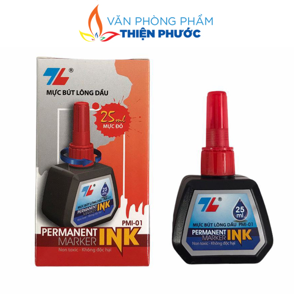 Mực bút lông dầu thiên long pmi-01 25ml thiện phước