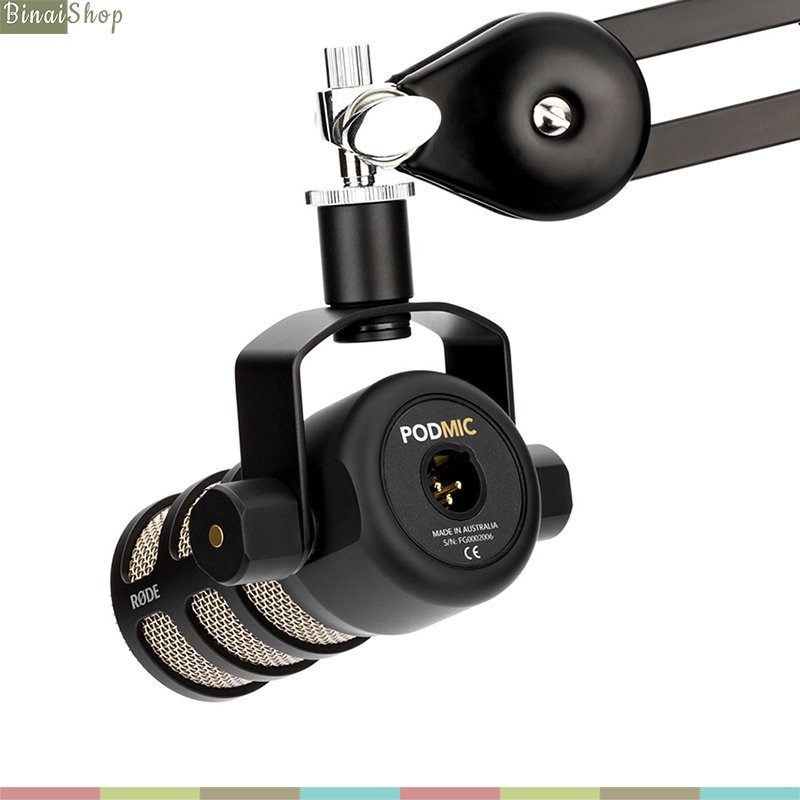 Rode Podmic - Micro Dynamic Cho Streamer, Hướng Thu Cardioid, Kết Nối Xlr