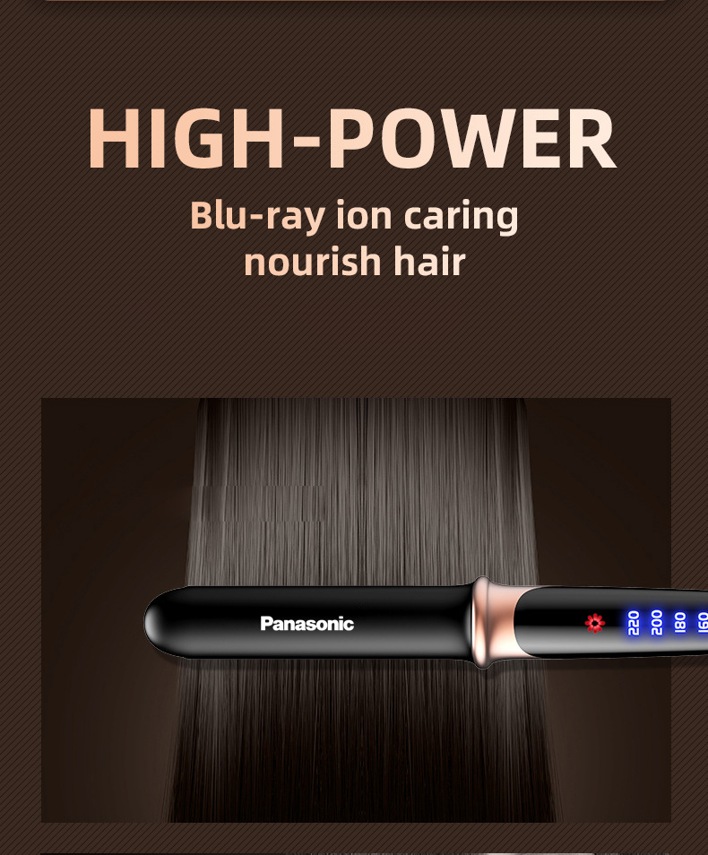 Máy Duỗi Tóc Đa năng Panasonic - Máy Làm Tóc Uốn Tóc, Duỗi Tóc, Ép Tóc Là tóc Mini Giúp Tạo Kiểu Tóc Đẹp - tiện lợi máy chăm sóc tóc tạo kiểu tóc nhỏ gọn dễ sử dụng