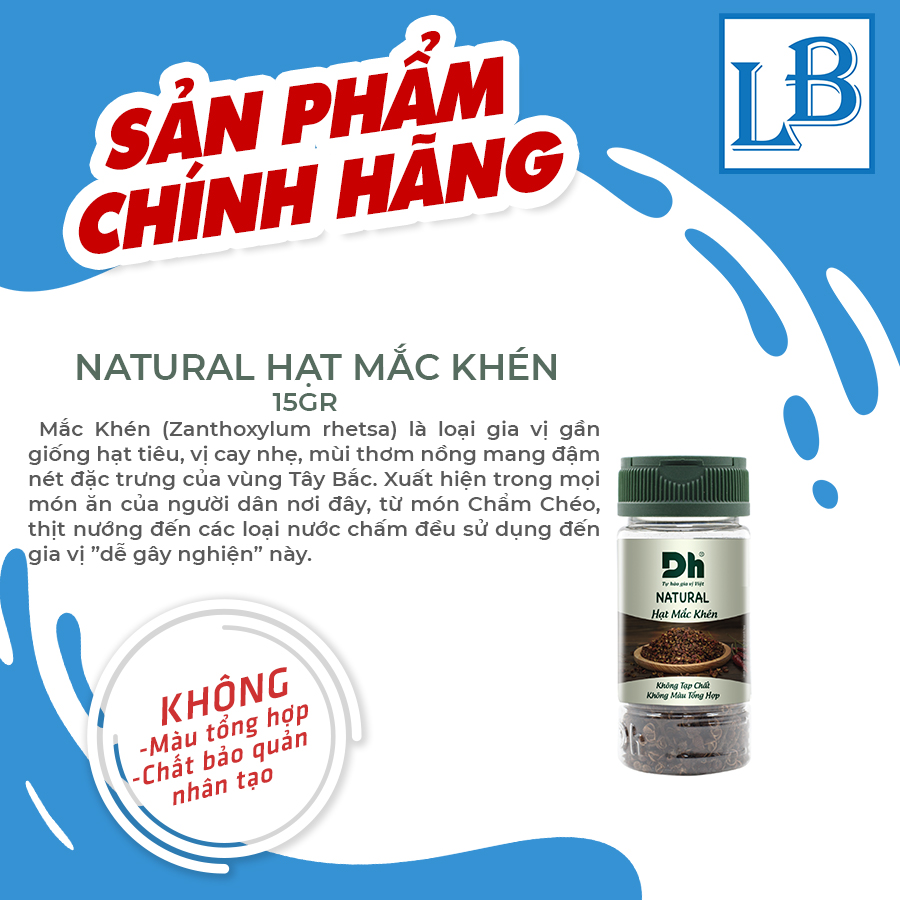 Natural Hạt mắc khén Dh Foods