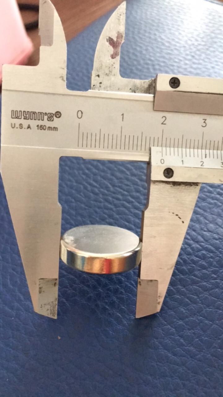 Nam châm đất hiếm 20x5mm - 1 set 6v