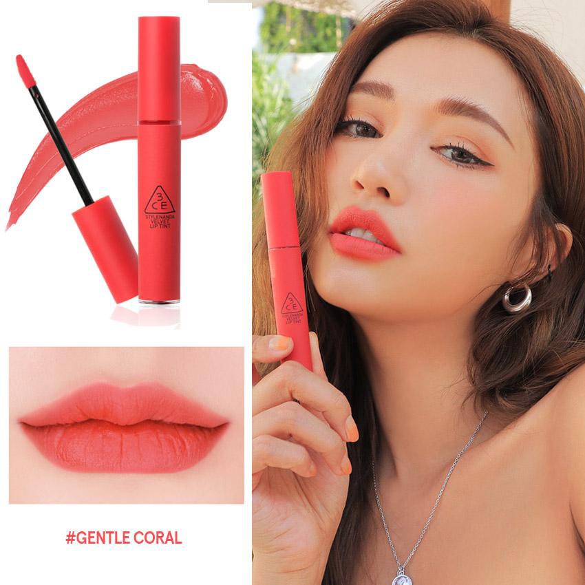 [FULL BOX] Son 3.C.E Velvet Lip Tint_Quizz Cosmetics