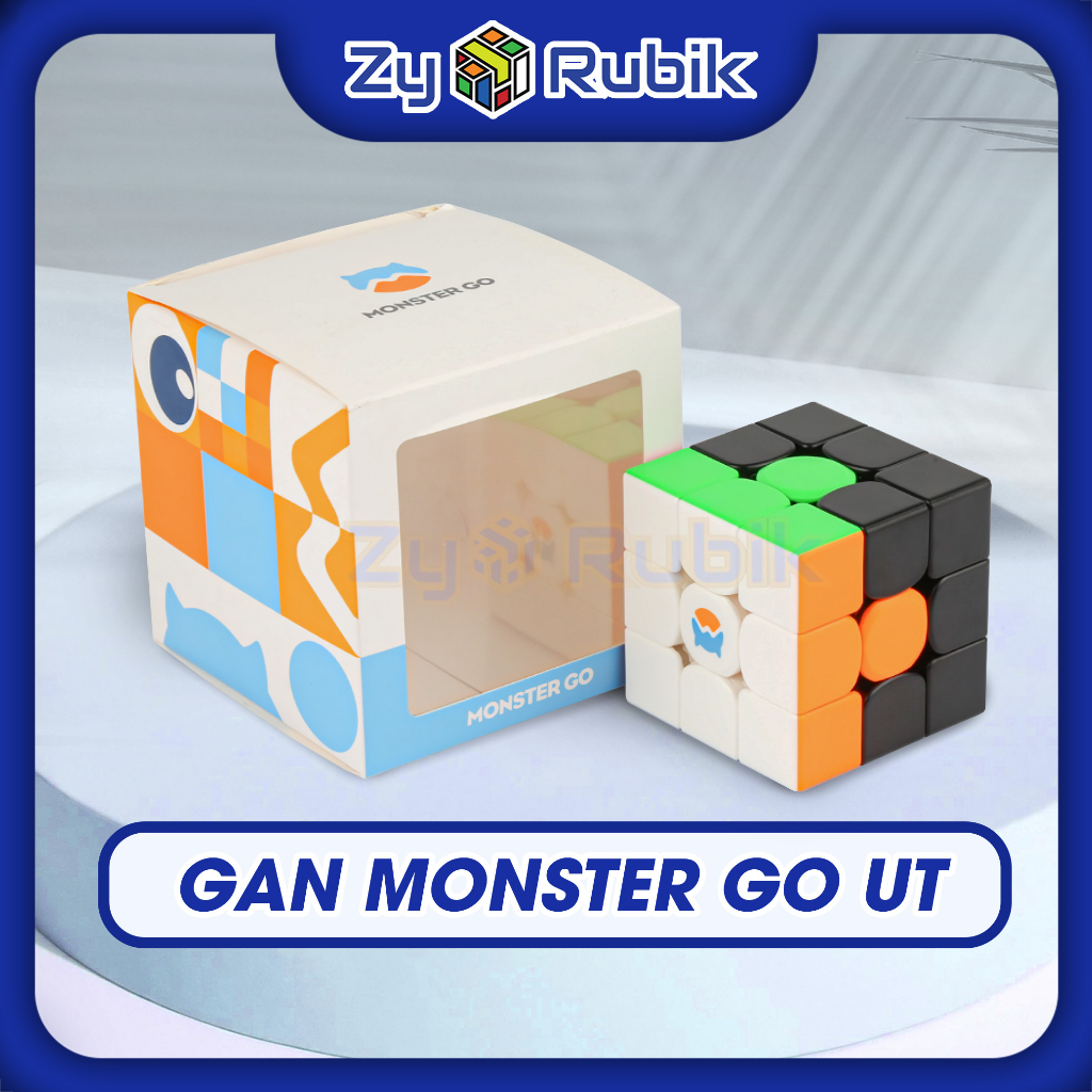 Rubik 3x3x3 gan monster go mg356 3x3 ut stickerless - zyo rubik