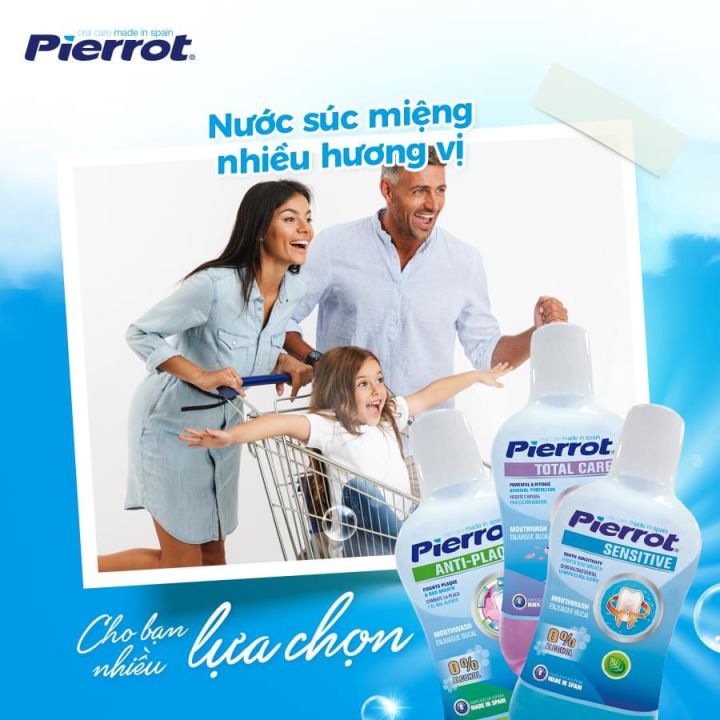 Nước súc miệng Pierrot cho răng nhạy cảm 500ML