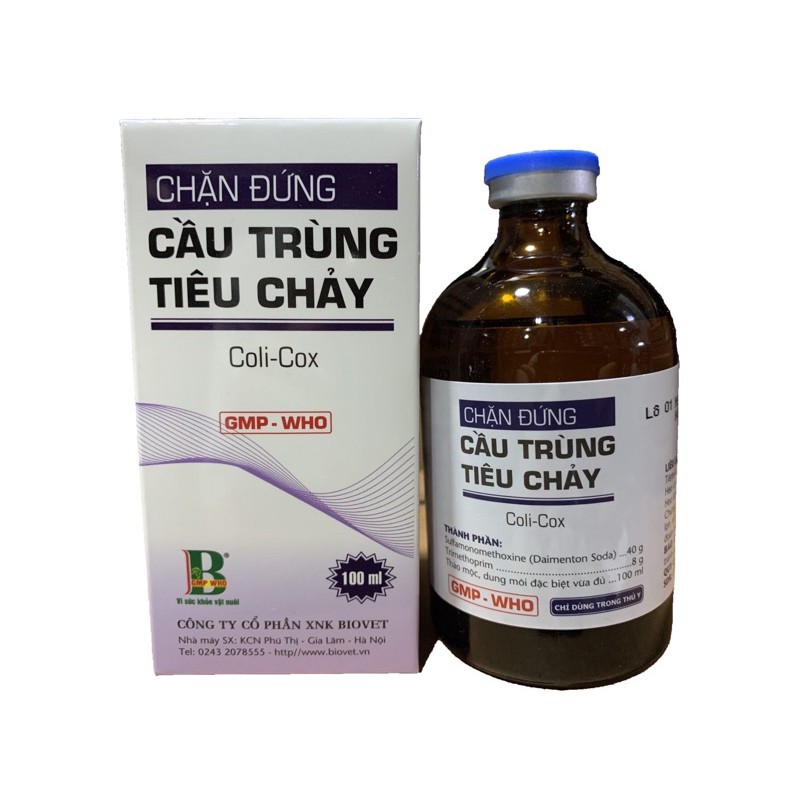 Colicox-Cầu trùng tiêu chảy