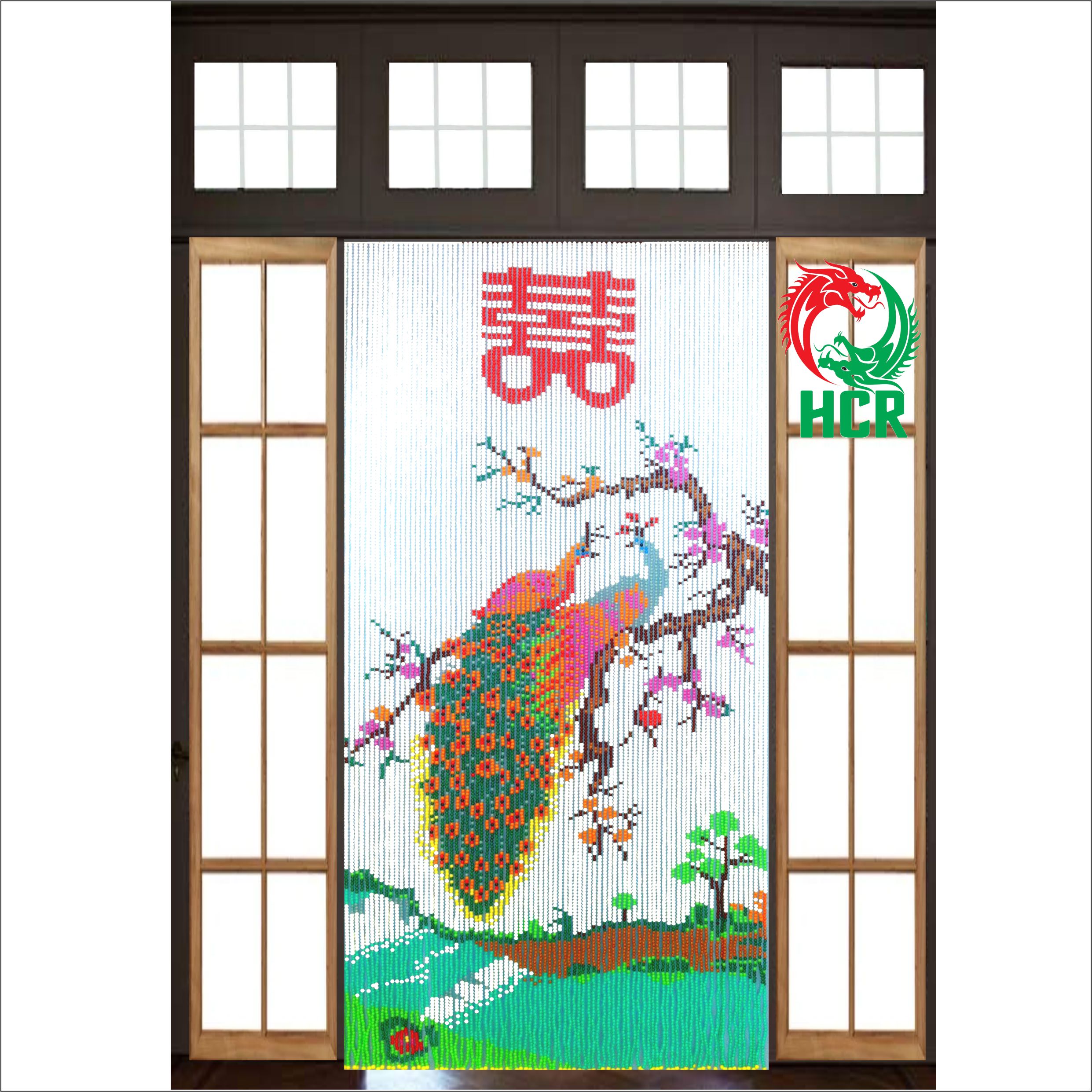 Màn hạt nhựa - Công ty Hai Con Rồng - Code 819 Uyên Ương