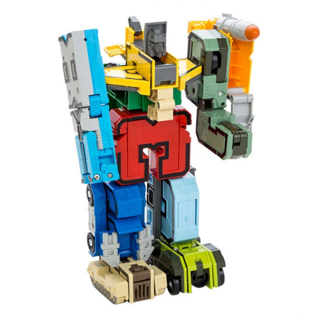 [Rẻ vô địch] [Ảnh thật] [Có sẵn] Bộ robot biến hình số từ 0-9 đồ chơi lắp ráp