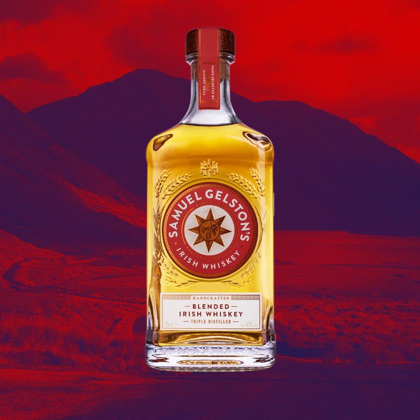 [CHÍNH HÃNG] Rượu Irish Whiskey Samuel Gelston's Blended - 700ML - 40%