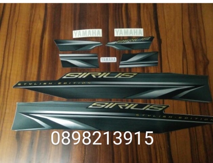 Bộ tem Sirius 2019 màu xanh nhớt