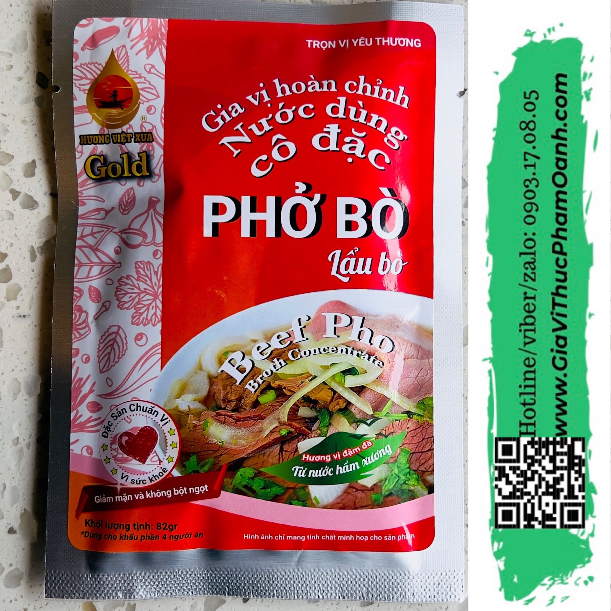 Nước dùng cô đặc PHỞ BÒ