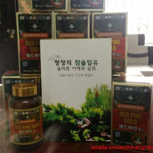 Viên tinh dầu thông đỏ Hàn Quốc Red Pine Gold