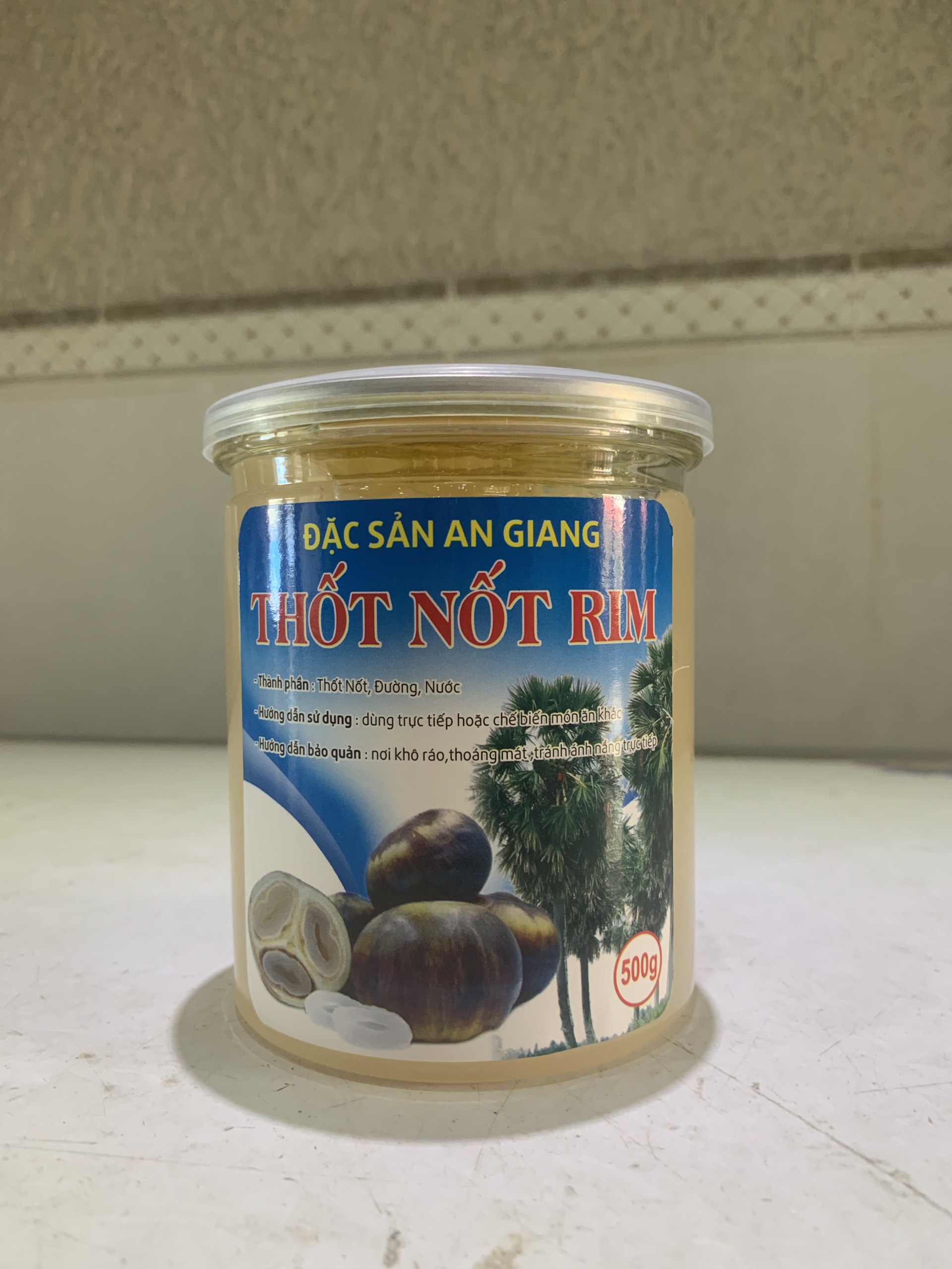 Hũ Thốt Nốt Rim 500g ngọt dẻo