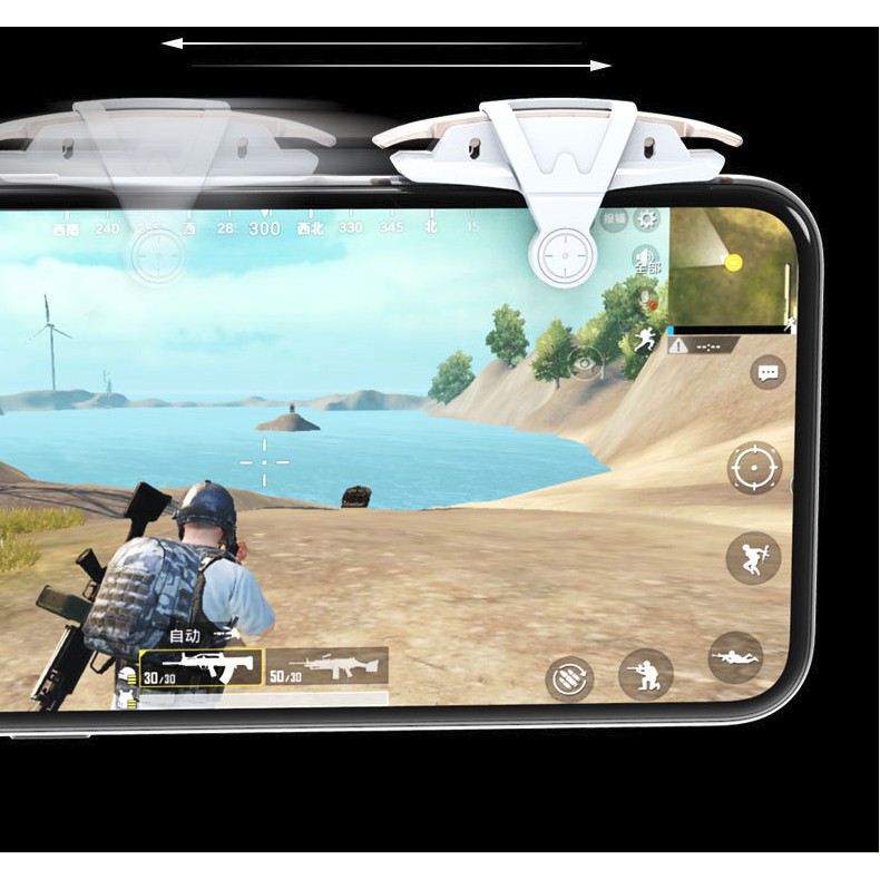NÚT BẮN PUBG M8 CAO CẤP KIM LOẠI