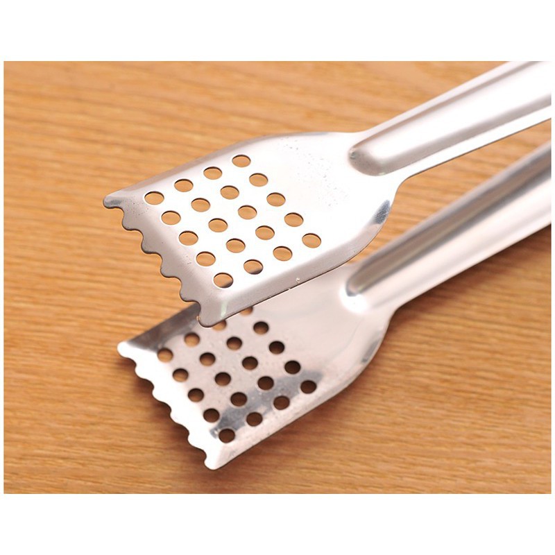 Kẹp inox gắp đá đồ nướng