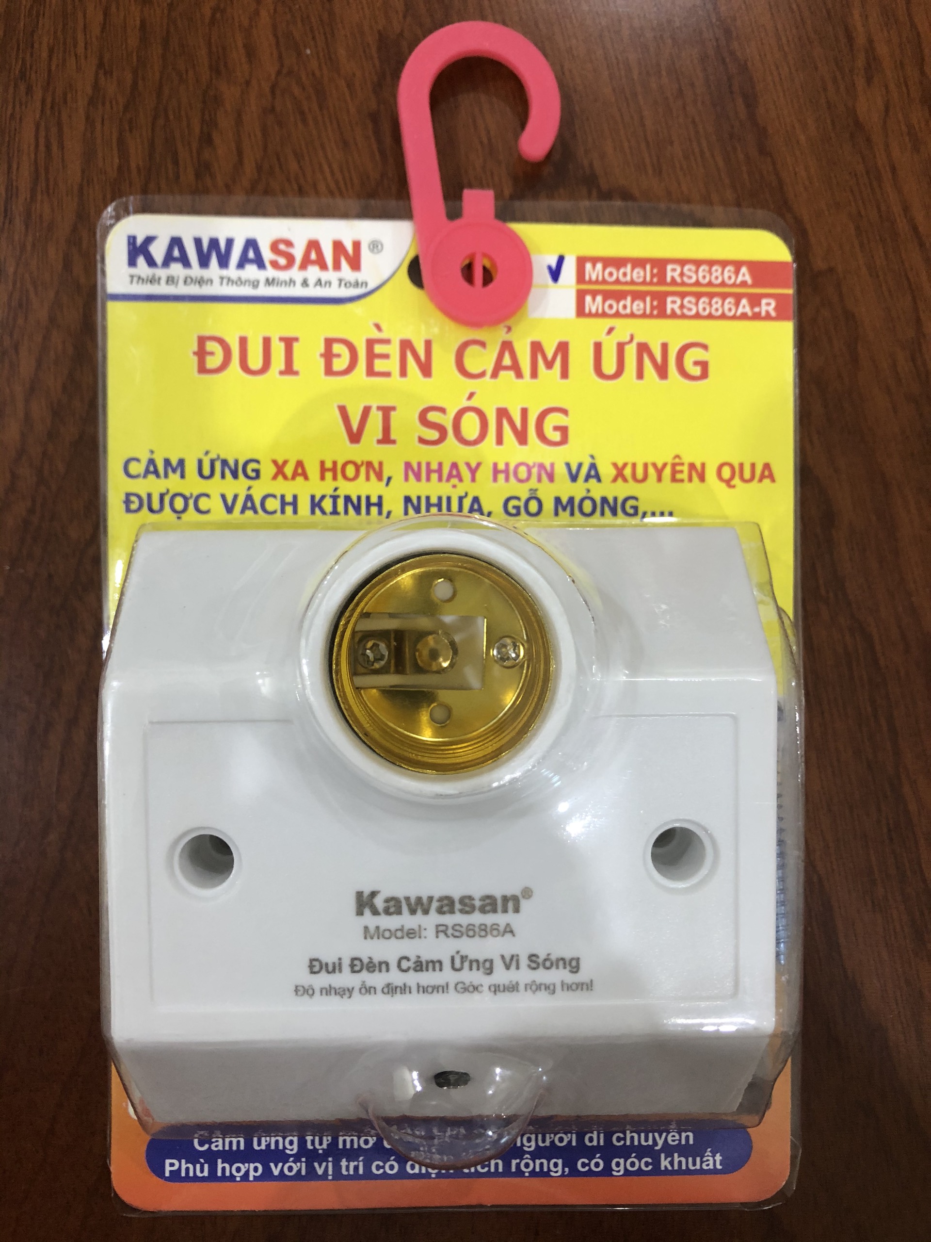 ĐUI ĐÈN CẢM ỨNG VI SÓNG DV01& BULB (5W-10W)