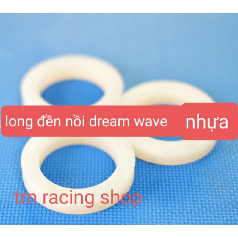 Long đền nồi dream wave nhựa trắng - 3 cái