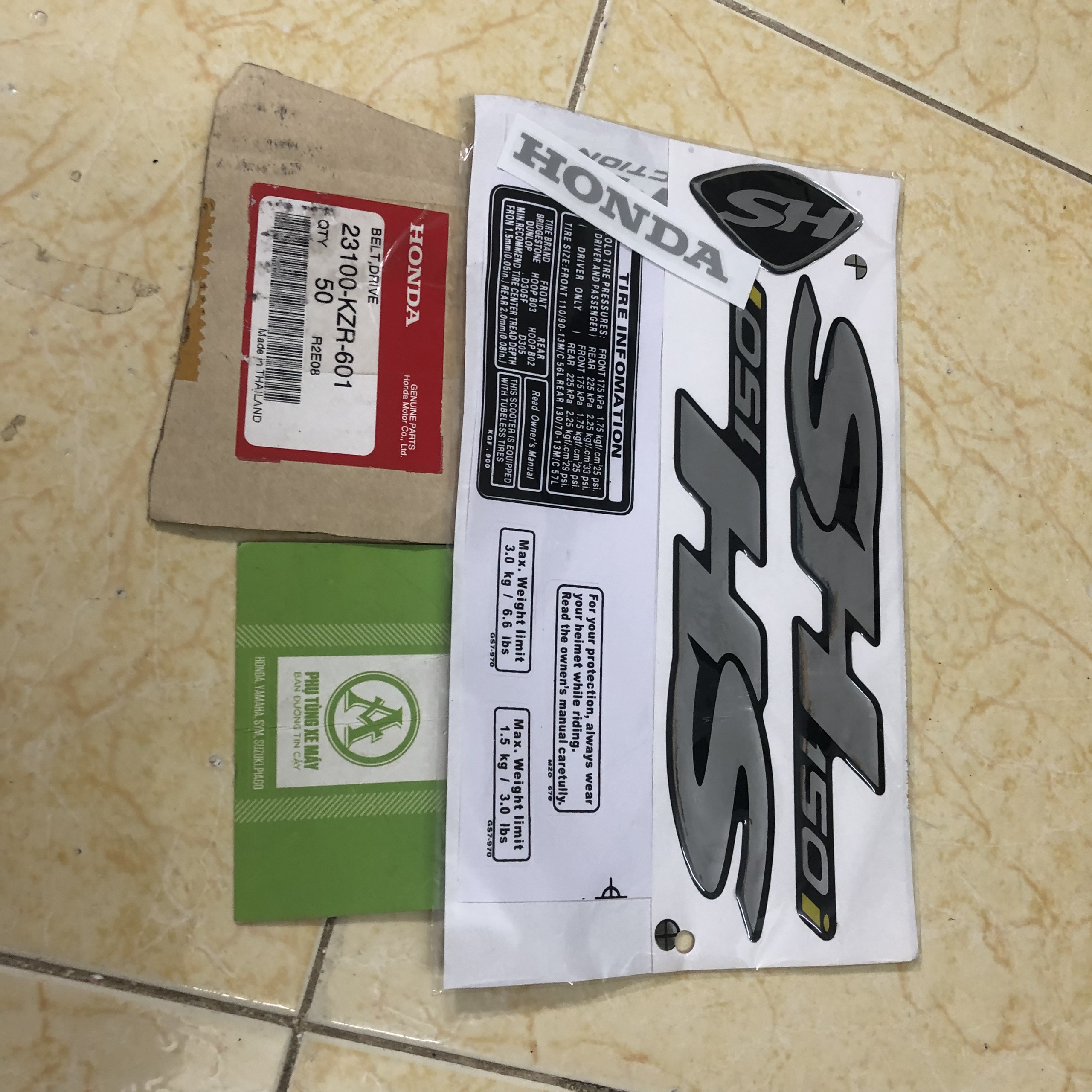 Tem SH 150i nhập Ý nổi đẹp 2008