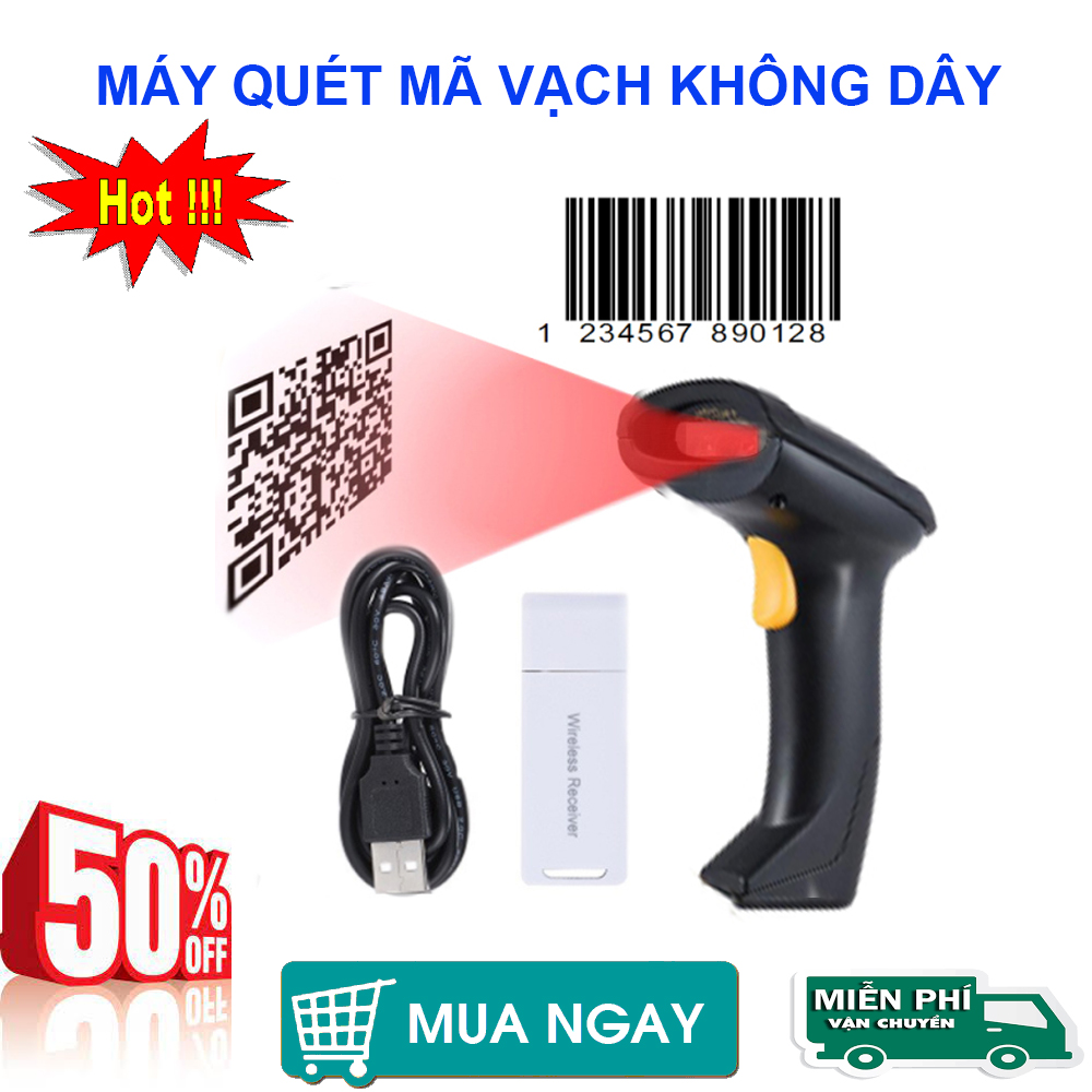 Máy quét mã vạch Qrcode YHD 1100DB 2D, Đầu đọc mã vạch Barcode(1D ...