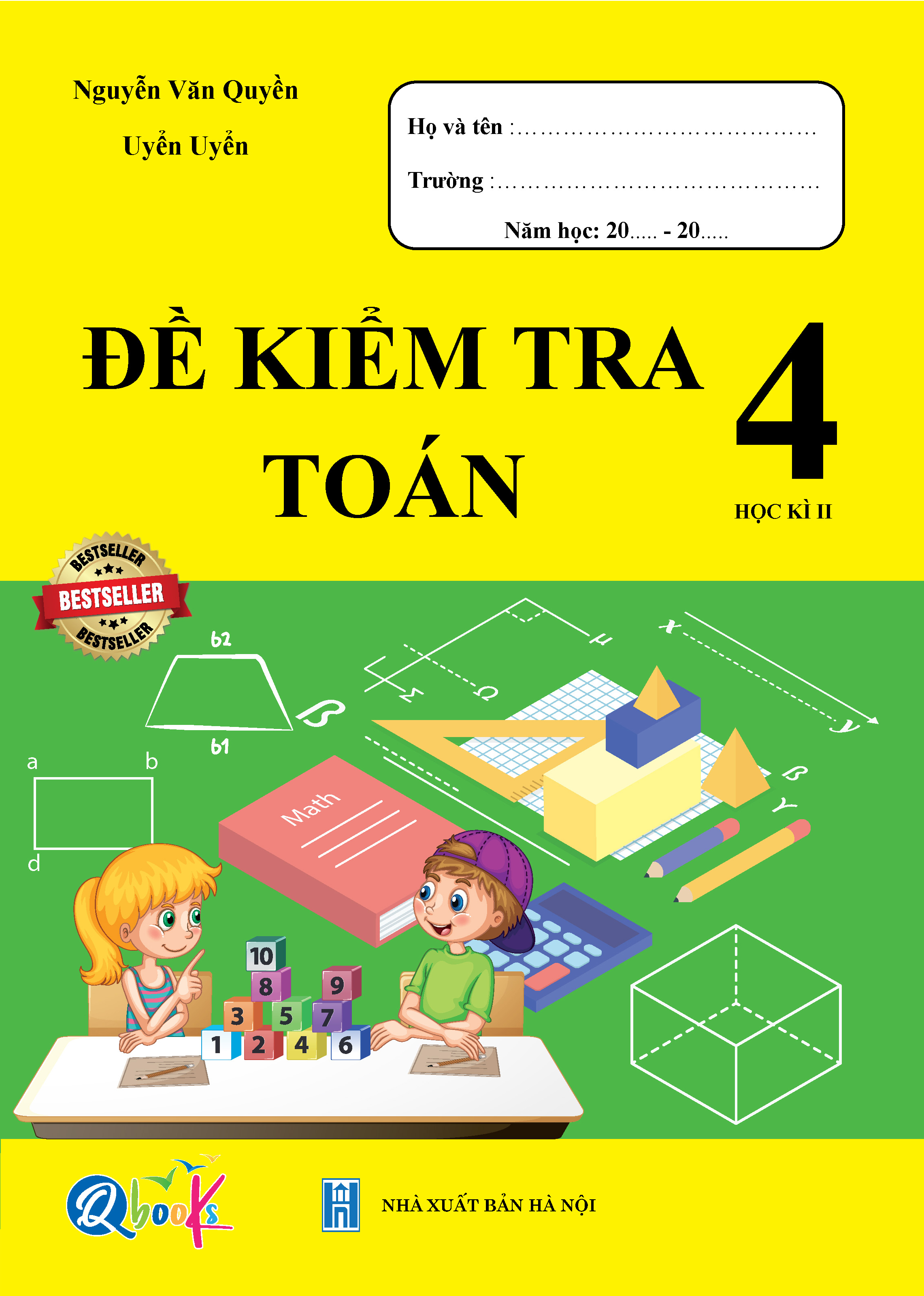 Combo Sách - Đề Kiểm Tra Toán 4 Học Kì I + II