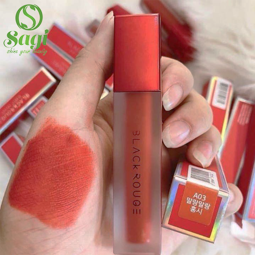 SON KEM BLACK ROUGE A06 ĐỎ NÂU