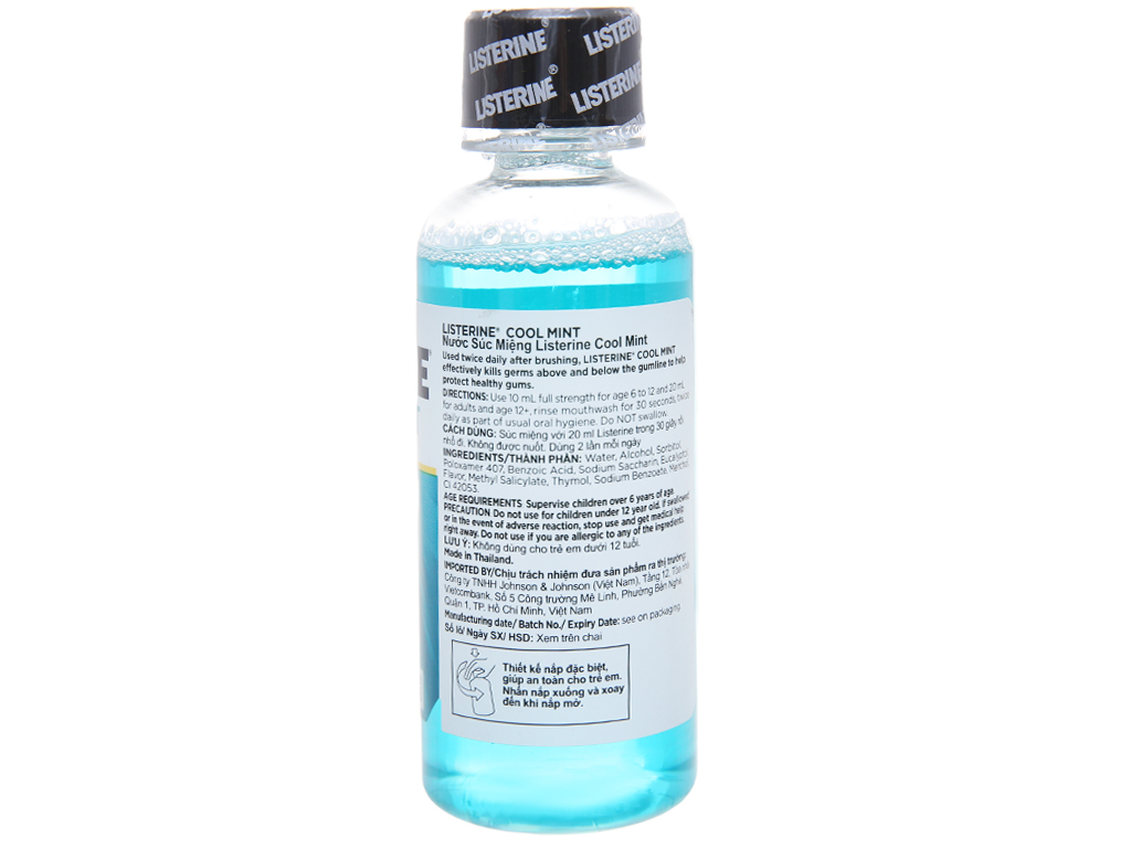 Nước súc miệng Listerine Cool Mint 100ml