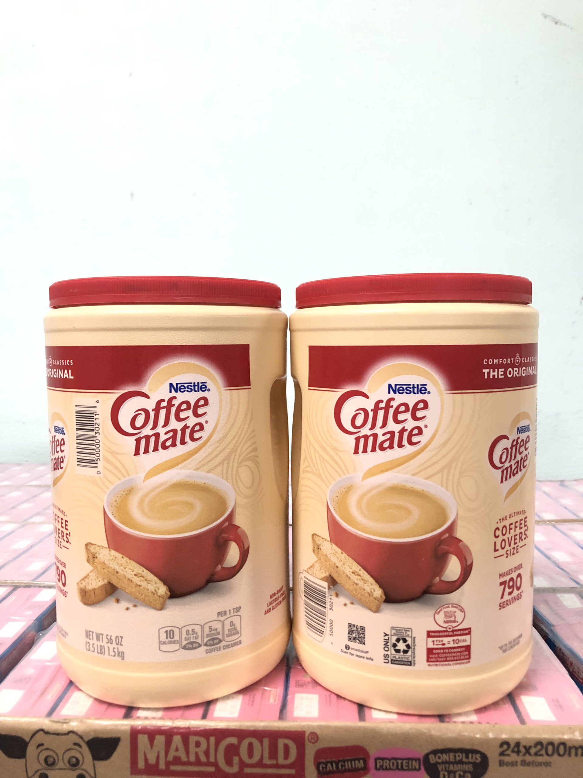 [1 Hộp] Bột Kem Pha Cà Phê Nestlé Coffee Mate 1,5kg- Nhập Khẩu Mỹ