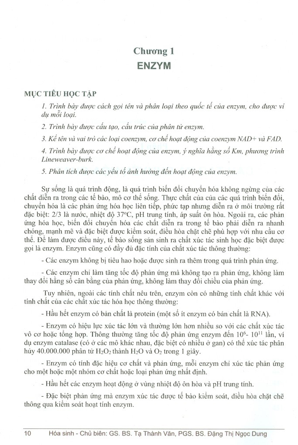 Hóa Sinh (Sách Đào Tạo Bác Sĩ Đa Khoa)