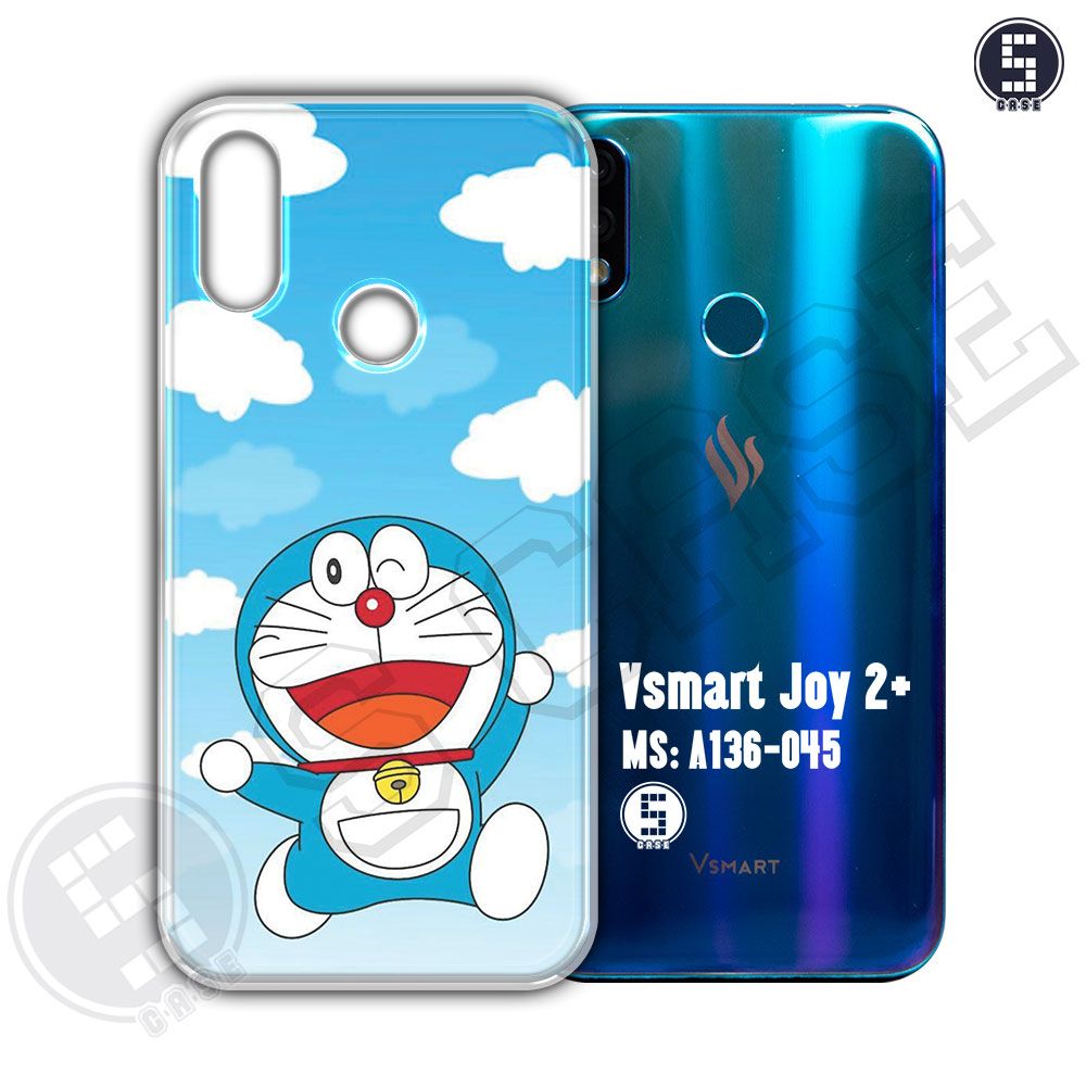 Ốp cho Vsmart Joy 2+ hình Mèo ú A136-045
