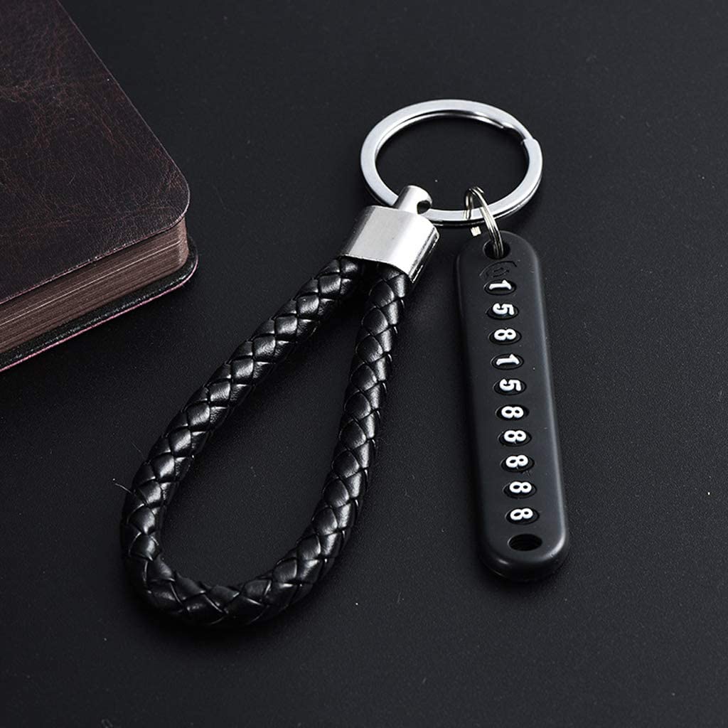 Móc Treo Chìa Khóa Gắn Thẻ Số Điện Thoại Mini