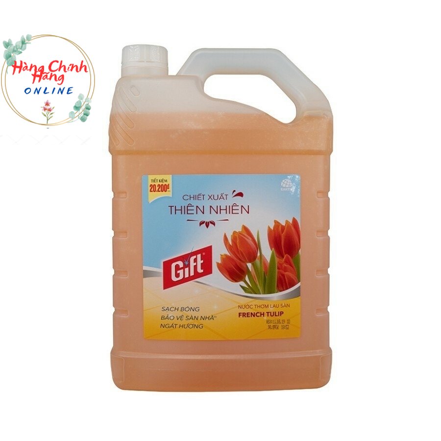 Nước lau sàn gift 3.8kg hương sweet iris