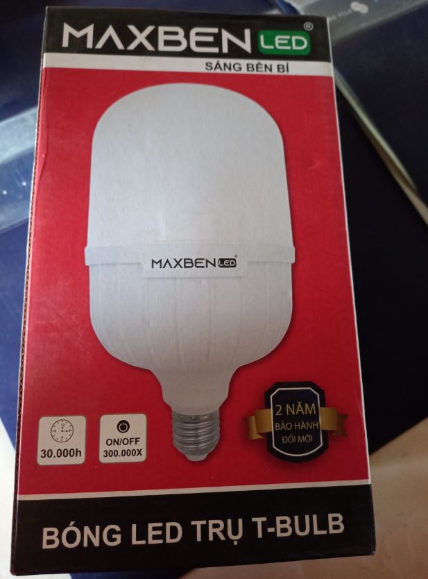 BÓNG LED TRỤ MAXBEN 50W