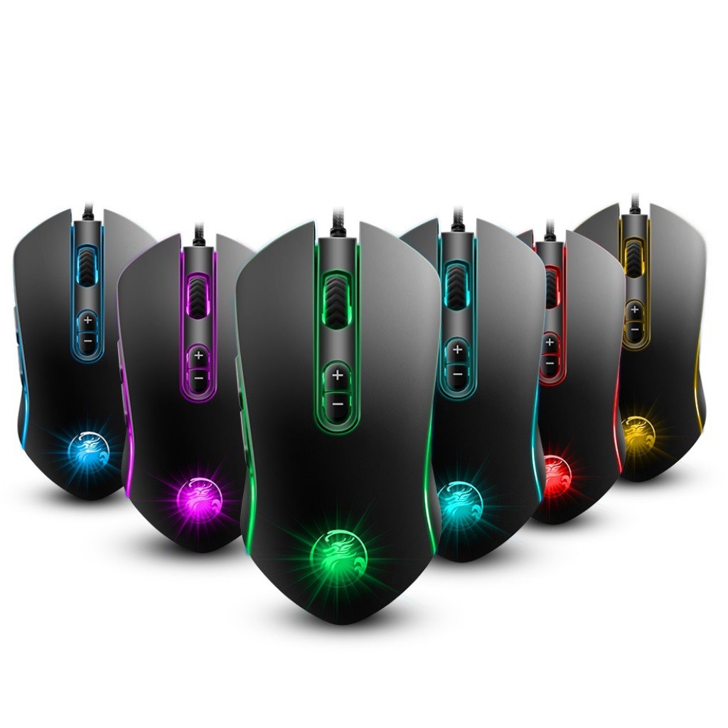 Chuột Chuyên Game APEDRA A6 Kết Nối USB Có Đèn LED