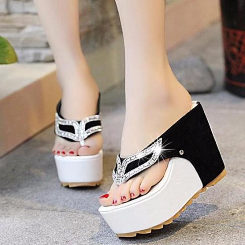 Dép đế xuồng nữ mắt cú mèo độc đáo, phong cách thời trang, đế cao 12 cm - Đủ size 35-39- Linus LN191( Bảo hành trong 12 tháng ) giá rẻ