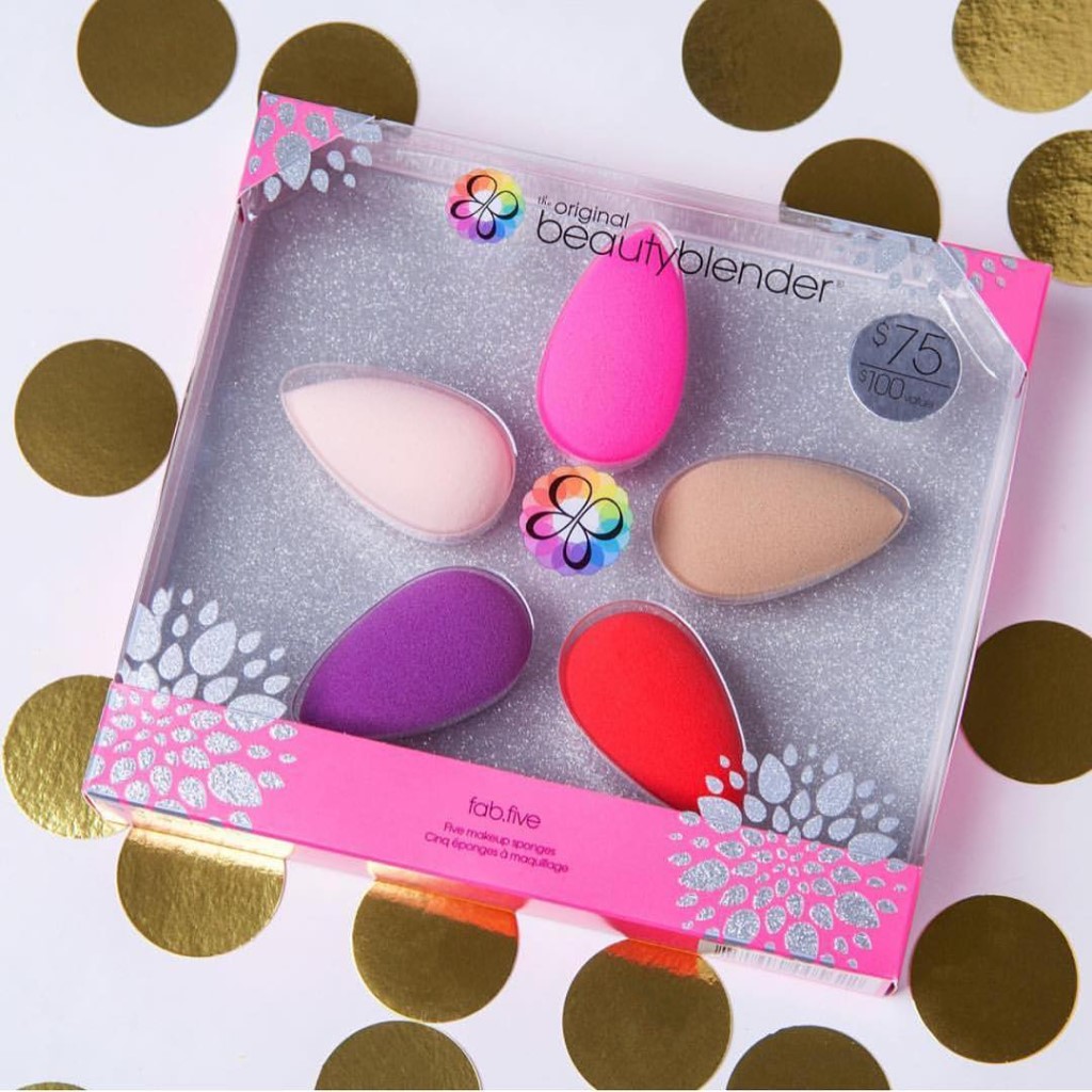 [HCM]Bộ Mút Trang Điểm Beauty Blender Fab Five